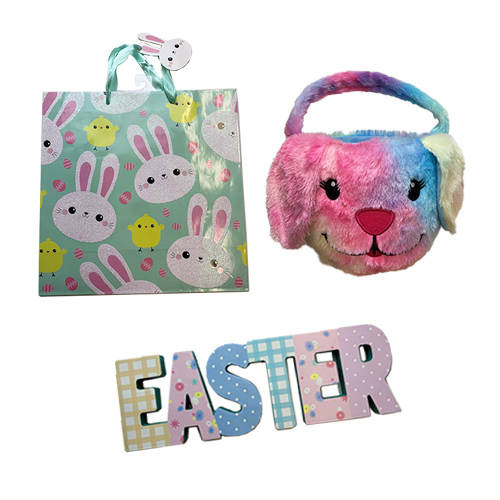 Easter Decorations, Gift Bags, Egg Kits & Baskets